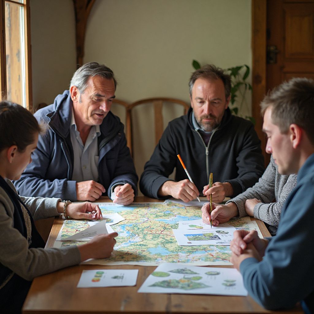 Community workshop with local villagers