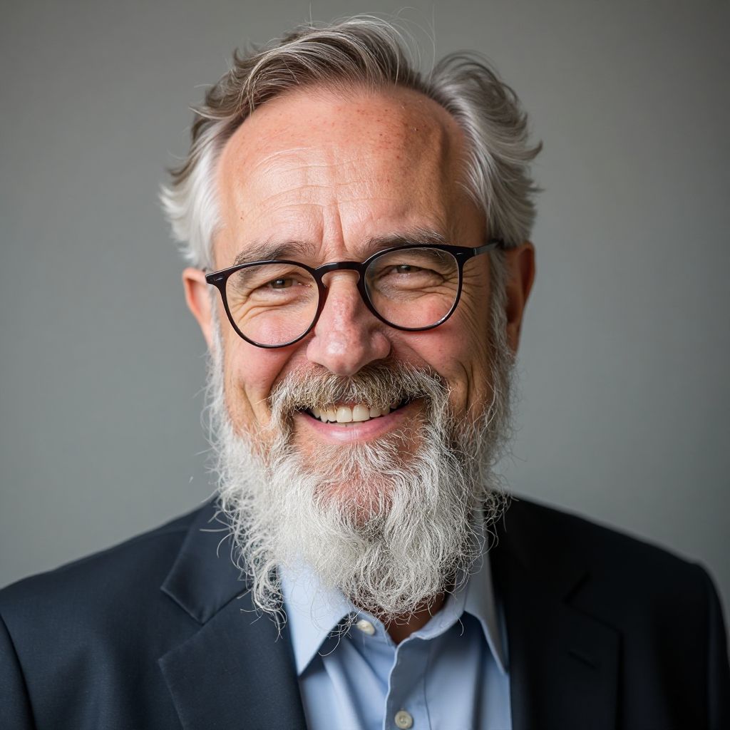 Professor Vasile Munteanu portrait